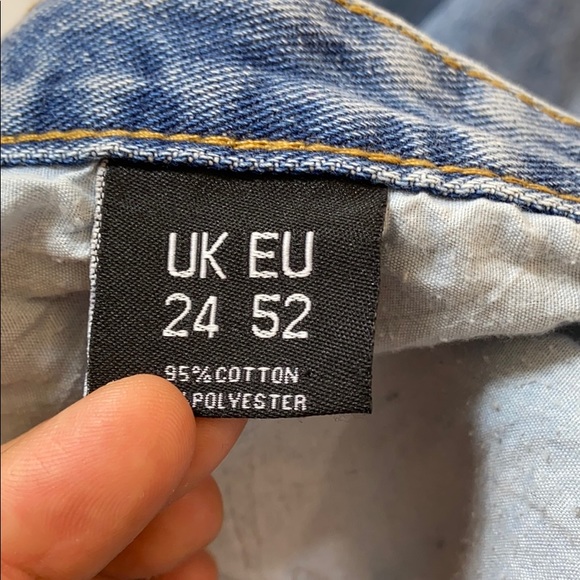 Pretty little king wide leg jeans size 3XL - B12 - Picture 9 of 12